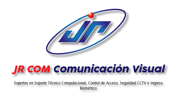 JR COM comunicación visual Logo